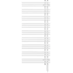 Zehnder Design-Heizkörper Yucca Asym elektrisch, 1432x82x578 mm, White Matt, Pulverlackierung, IHC-Steuerung, IP54