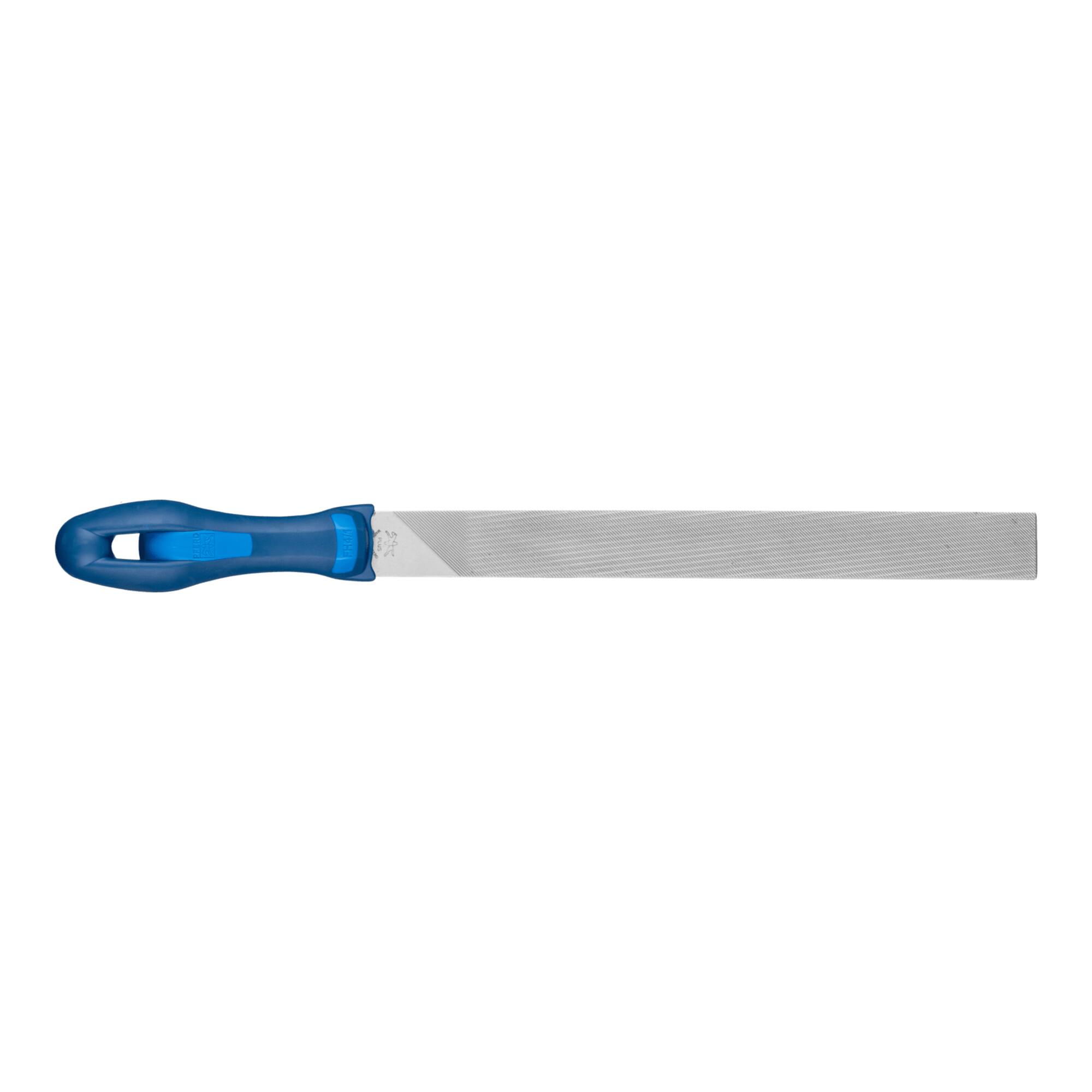 PFERD TOOLS PLUS-Feile mit Heft Flachstumpf 250mm Spezialhieb vermindert Zusetzen der Feile (11215256)