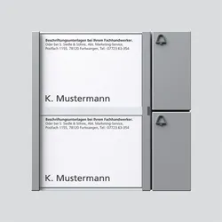 Siedle&Söhne Tasten-Modul TM 612-2 SM