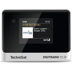TechniSat Digitradio 10 IR (Radio Tuner), HiFi Komponente, Silber