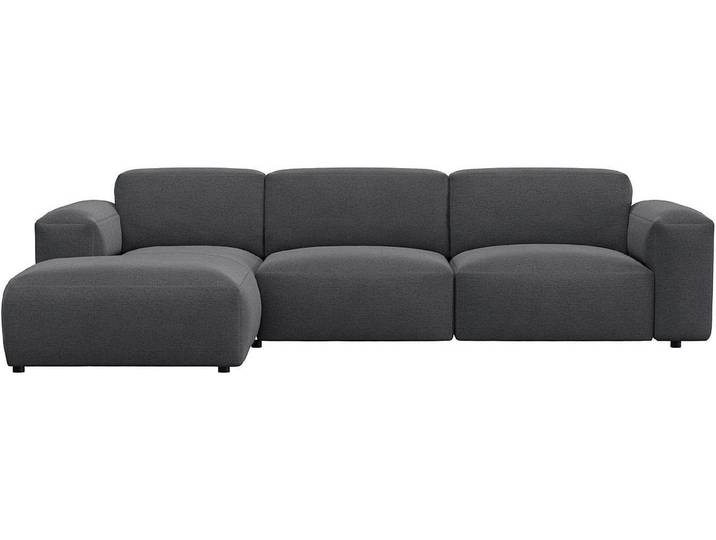 FLEXLUX Ecksofa Lucera bequem und komfortabel durch hochwertigen Sitzaufbau, L.Form, modern & anschmiegsam, Kaltschaum, Stahl-Wellenunterfederung