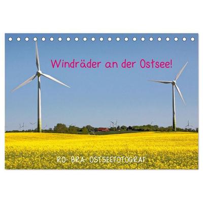 Windräder an der Ostsee! (Tischkalender 2027 DIN A5 quer), CALVENDO Monatskalender