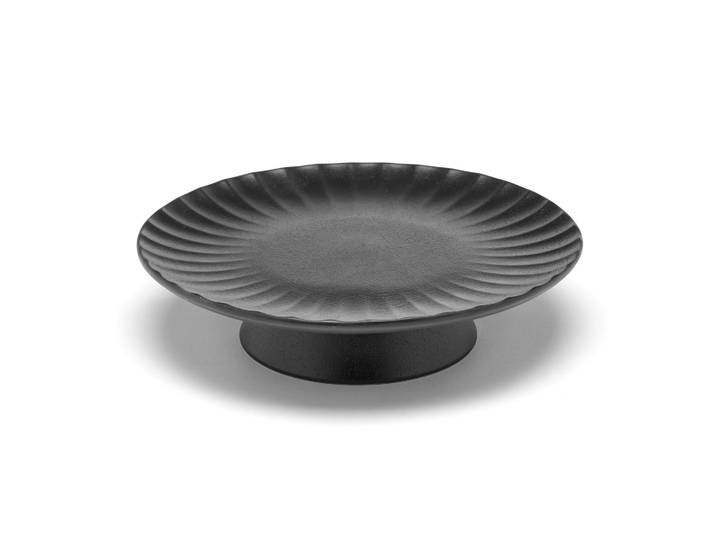 Serax Plat à gâteau Inku L Ø24 cm Noir
