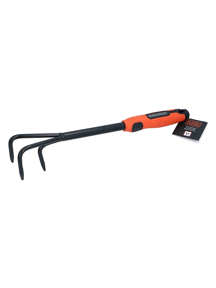 Black & Decker Gartenrechen in Orange/ Schwarz - (H)37 cm - onesize