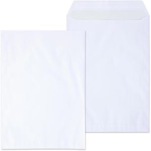 TipTop-Office Versandtaschen weiß, C4, ohne Fenster, haftklebend, aus Papier, 10 Stück