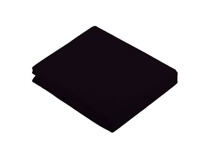 Drap plat uni en 100 % coton coton noir x