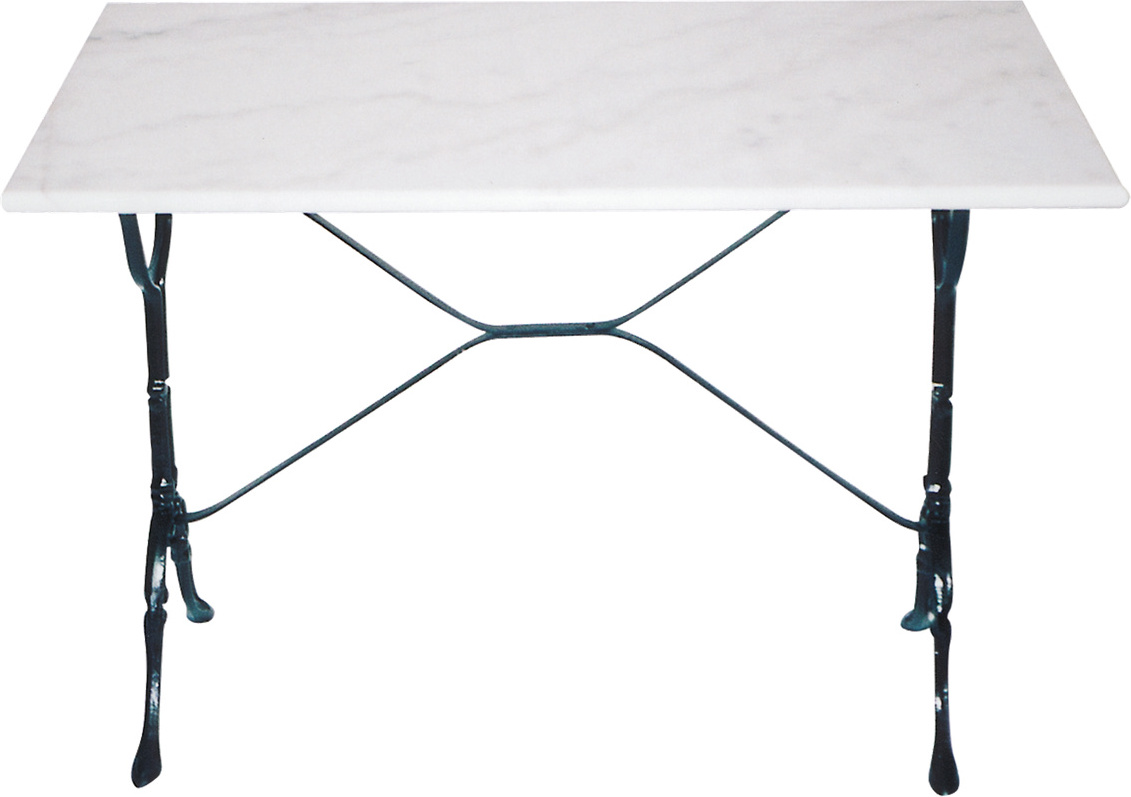 Marmortisch Buffettisch Cafetisch Gartentisch Marmor rechteckig Tisch Marmor 100x60cm