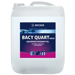 Eilfix Bacy-Quart Novo Flächendesinfektion 10 L Desinfektionsreiniger für Lebensmittelbereich und Großküchen