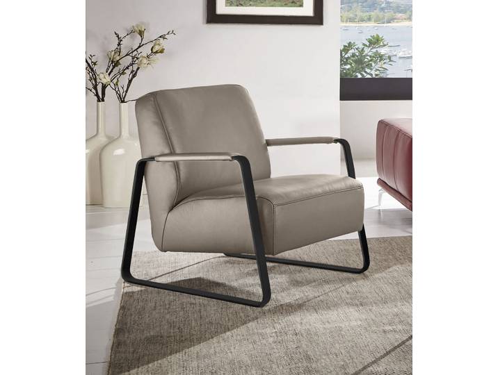 Cocktailsessel, Velour, Braun, 65×82×82 cm, Bezogene Armlehnen, Modern, W.SCHILLIG