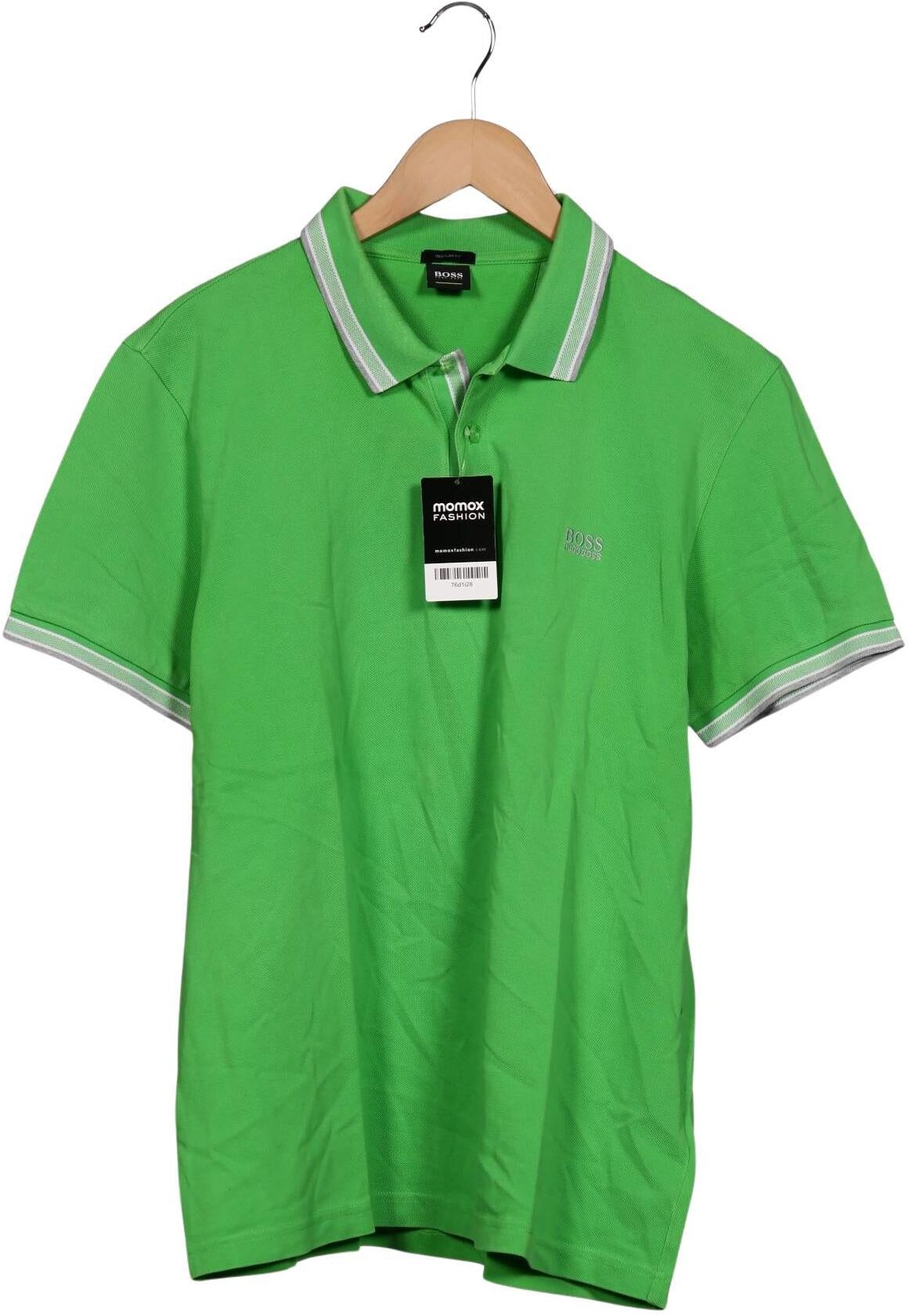 Boss Green Herren Poloshirt, Grün, Gr. Xxl, Baumwolle - Second Hand