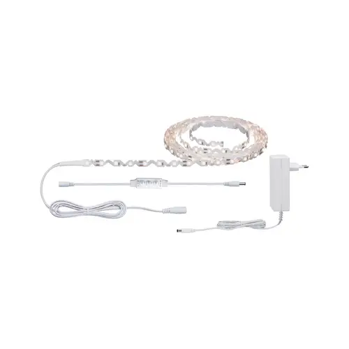 Paulmann FlexLED 3D 78963 LED-Streifen-Basisset mit Stecker 12V 5m Warmweiß 1St.