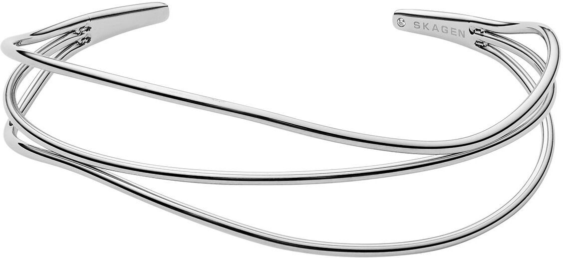Skagen armband Kariana Silver-Tone Wire Bracelet SKJ1124040