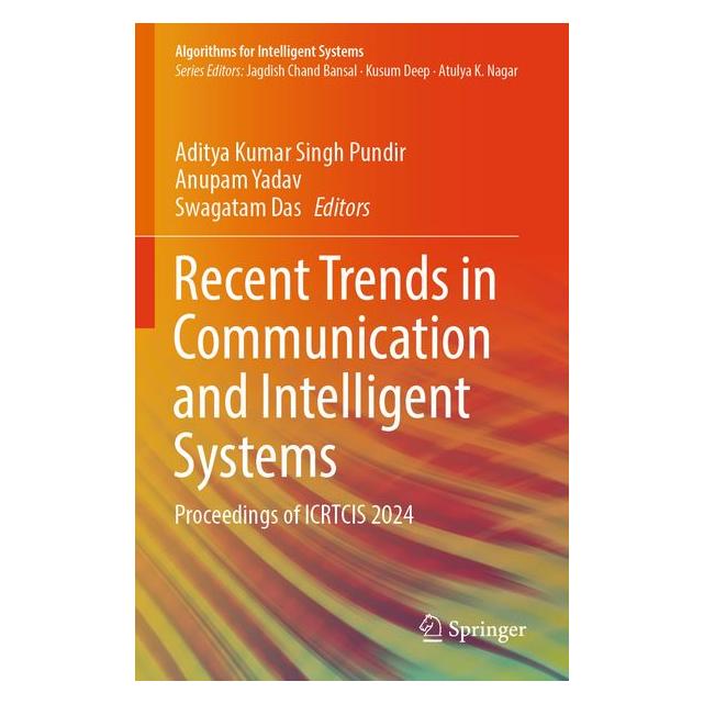 Springer Recent Trends in Communication and Intelligent Systems (Englisch, Anupam Yadav, Swagatam Das) (69163495)