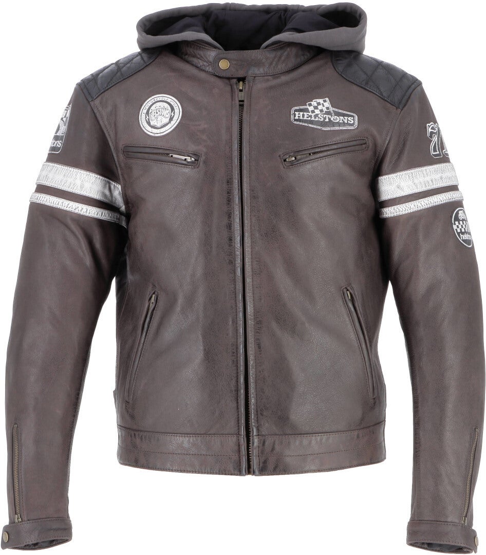 Helstons Riposte Motorrad Lederjacke 2022044-M-L