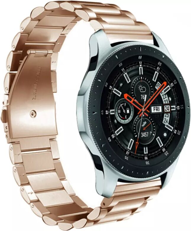 INF Armband kompatibel mit Huawei Watch GT Edelstahl Gold