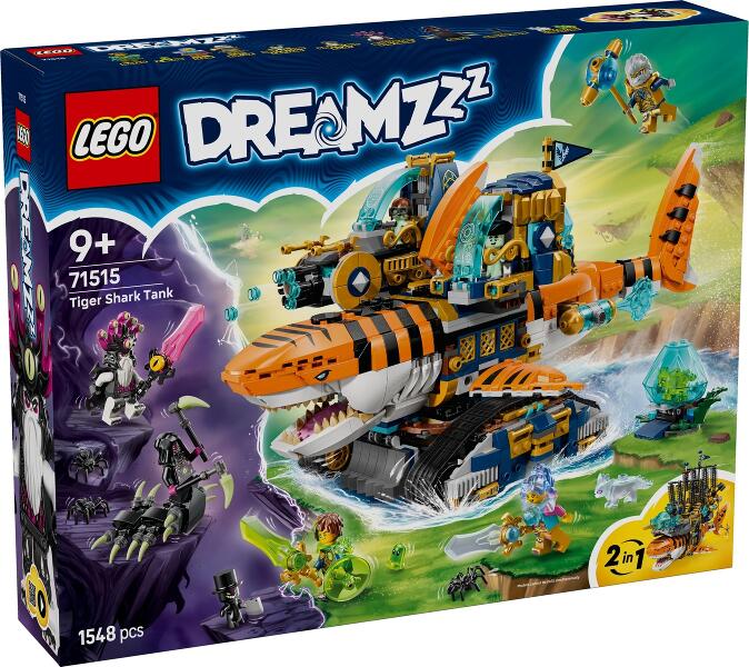 LEGO® DREAMZzz 71515 Tigerhai-Fahrzeug