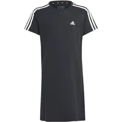 ADIDAS Kinder Kleid Essentials 3-Streifen Kleid, Größe 128 in Grau Grau