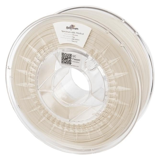 Spectrum 80414 3D-Filament ABS Medical natur | 1,75 mm | 1000 g (ABS, 1000 g, 1.75 mm) (80414)