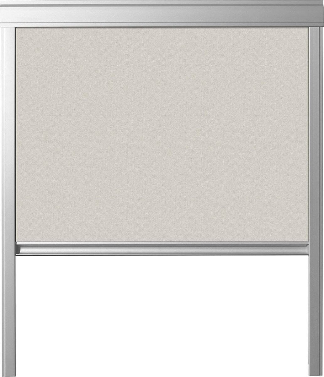 Contrio Verduisterend Rolgordijn voor Dakramen, Beige