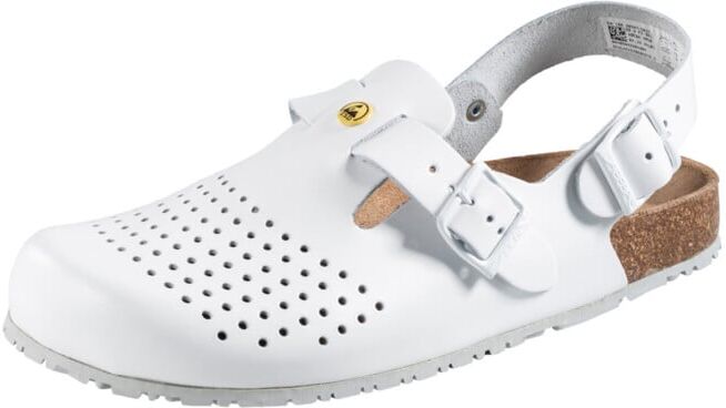 ABEBA Chaussures professionnelles, sabots blancs 4050, OB, Pointure EU: 43 (092955 43)