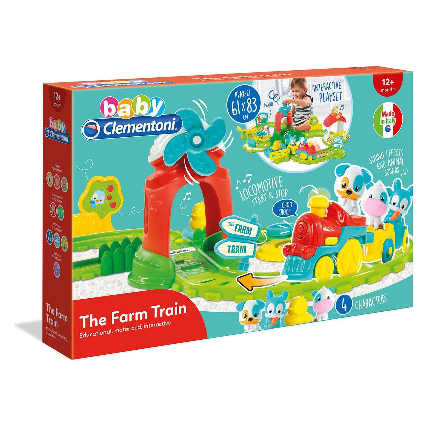 Clementoni The Farm Train interactive toy (17391)