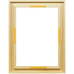 effect Schattenfugenrahmen Profil 90A für Alu-Dibond Natur / 80 x 80