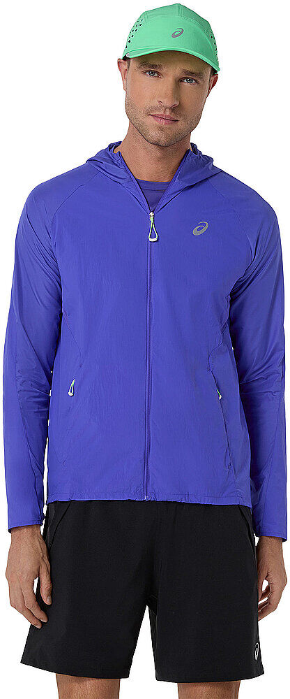 ASICS Herren Laufjacke Road Packable blau   M M