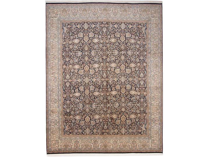 Kaschmir Seide Teppich 243x311 Handgeknüpft Orientteppich Seide