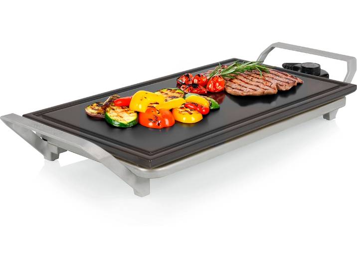 Tischgrill PRINCESS Table Chef Premium 1500W , grau, B:26cm H:12cm T:46cm, Kontaktgrill_Standgrill_Tischgrill_Teppanyakigrill, Tischgrill