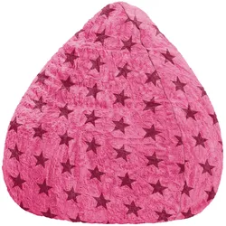 Sitzsack FLUFFY STARS L (DH 70x90 cm) - DH 70x90 cm