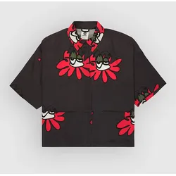 Element Boxy Front Pocket Hemd poppies Gr. M