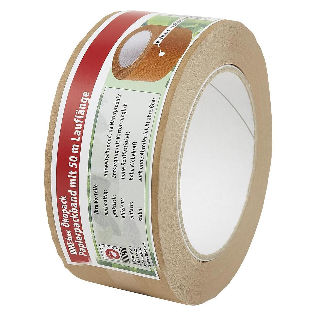 Wihedü Ökopack Papierklebeband (50 mm) (WIHEDÜ) Mindestbestellmenge: 6 Stück