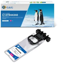 G&G Tintenpatrone ersetzt Epson T9443 Magenta