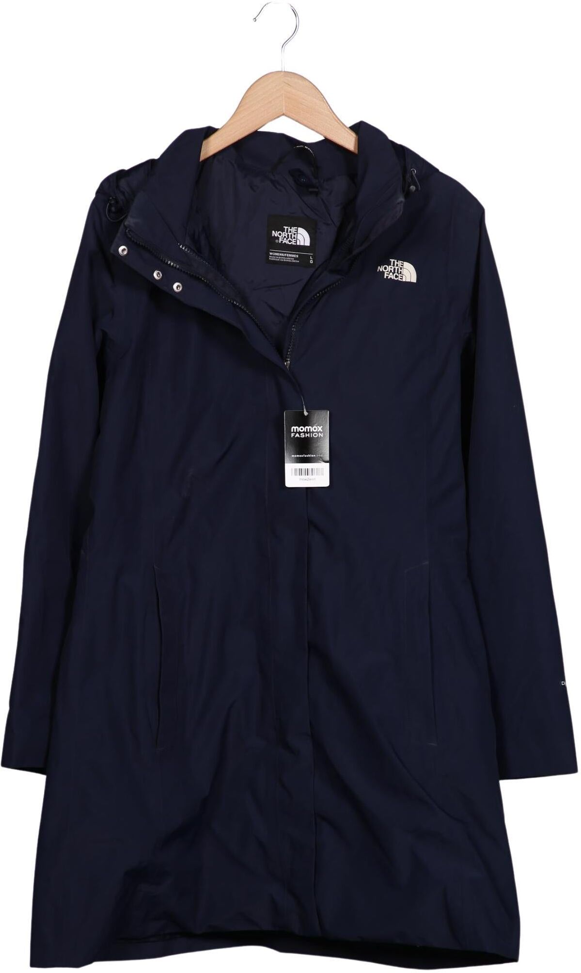 The North Face Damen Mantel, Marineblau, Gr. L, Synthetik - Second Hand