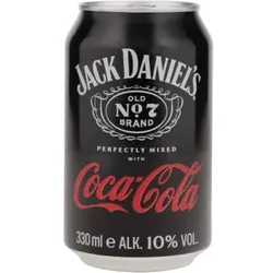 Jack Daniel's & Coca Cola Mixgetränk 10% Vol. 24x 330ml