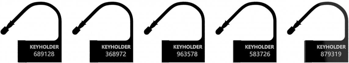 ManCage Spare Lock - Black