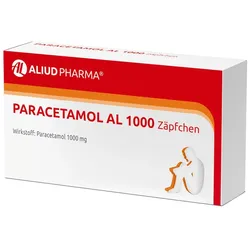 Paracetamol AL 1.000 Suppositorien 10 St