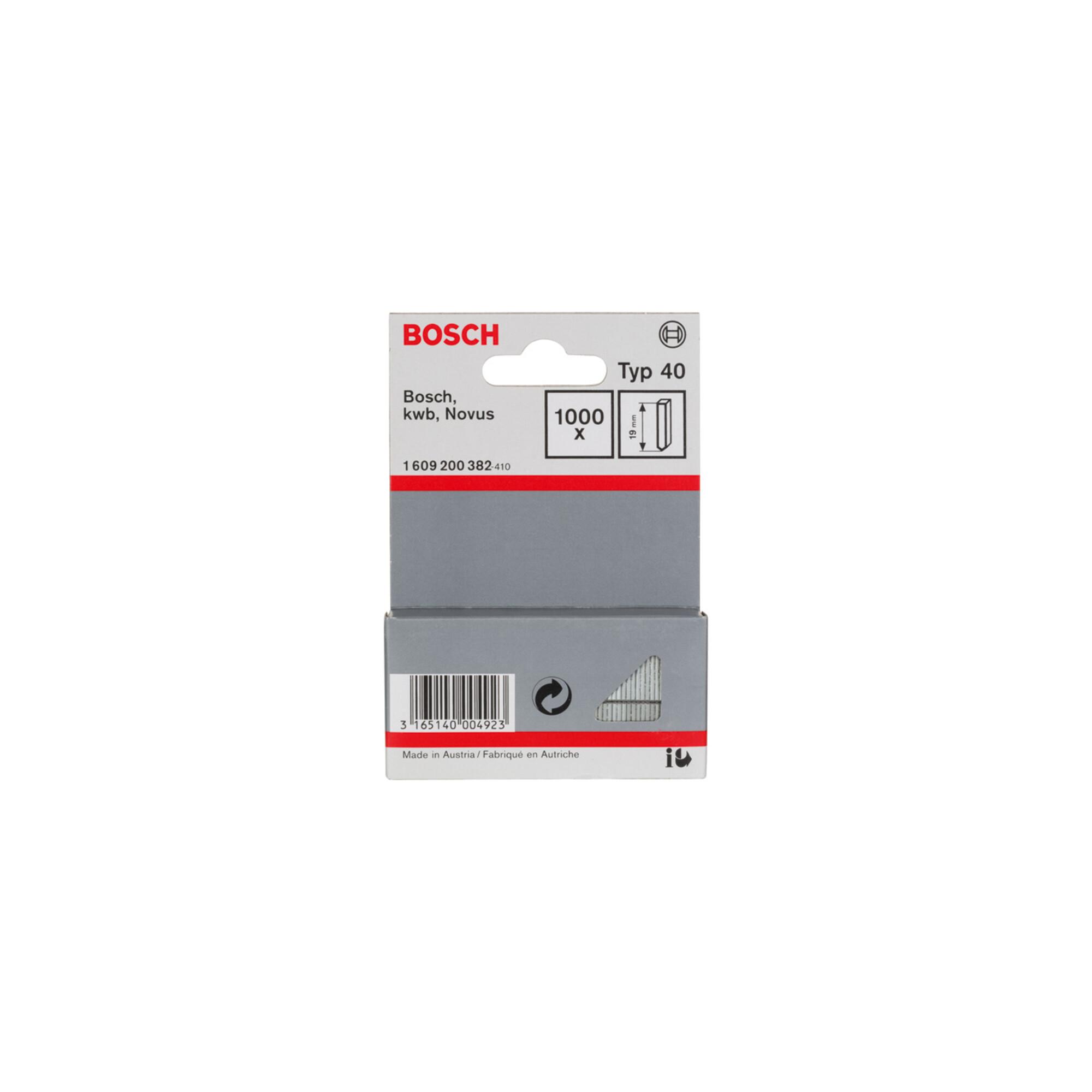 BOSCH Stift Typ 40 19 mm (1609200382)