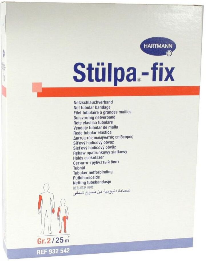Stülpa Fix Größe 2 Mehrfing./kdr.arm/-bein 25 m Netz.