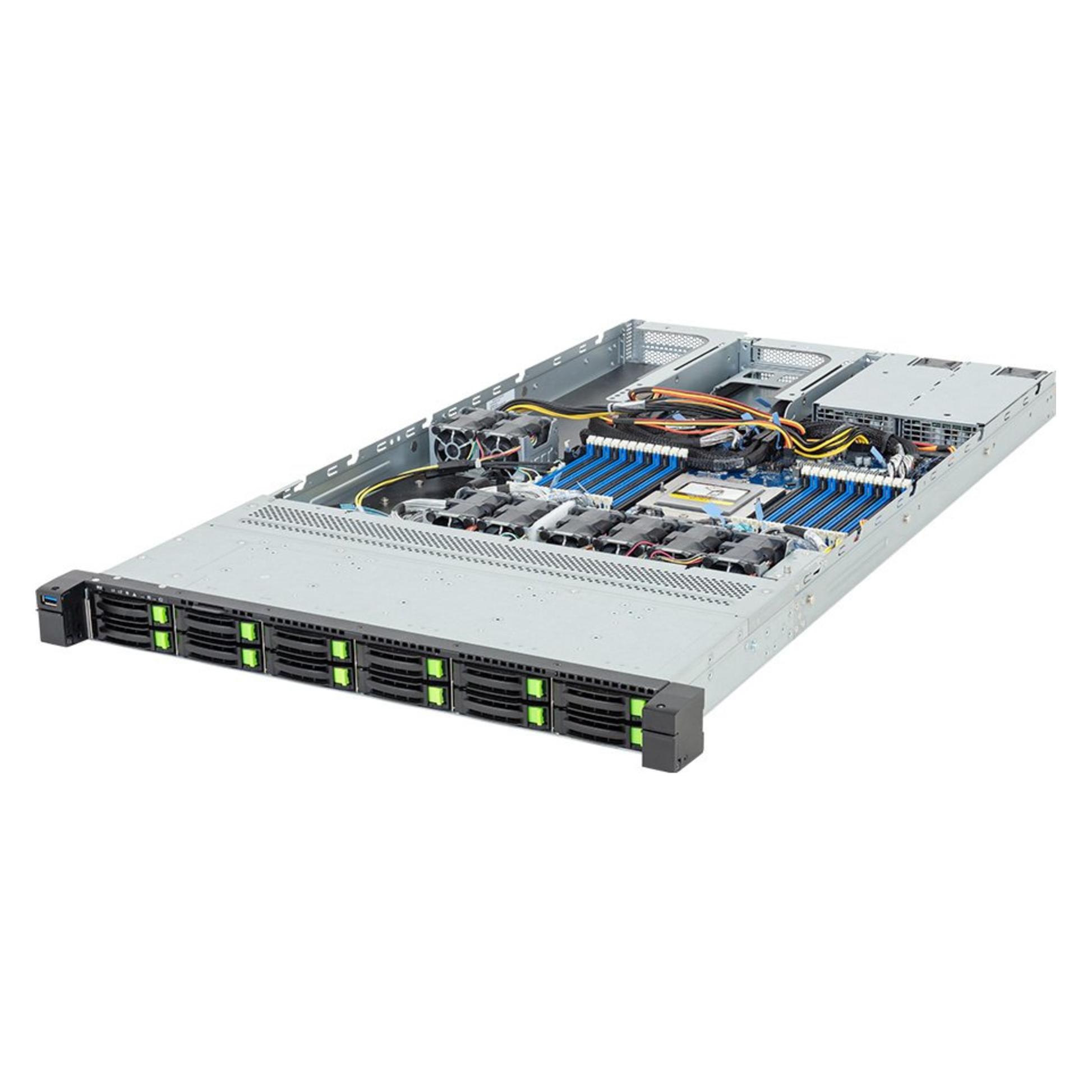 Gigabyte Barebone R163-ZG2-AAJ2 Rev. 3.x Rack Server 1U Single Sockel SP5 6NR163ZG2DR000ACJ2 (6NR163ZG2DR000ACJ2)