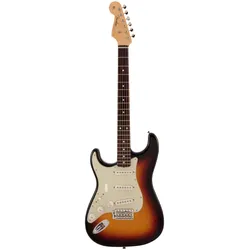 Fender Made in Japan Traditional 60s Strat Left Handed RW 3CS - E-Gitarre Lefthand