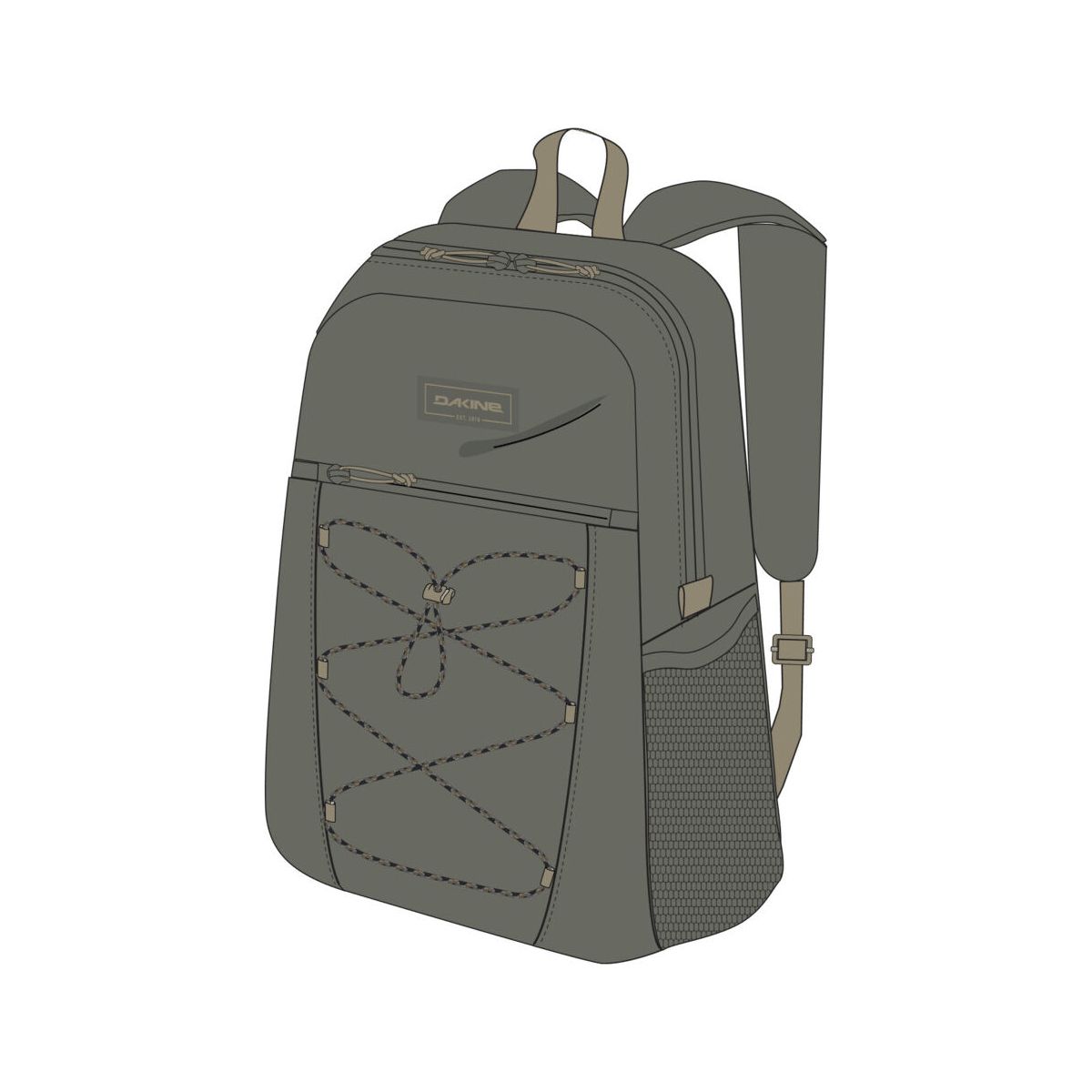 Dakine Tardy Slip Backpack 25L mulled basil (348) D1012766-348