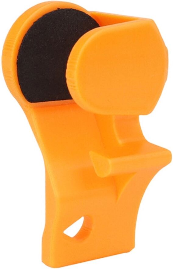 INF Gimbal-Klemme kompatibel mit DJI Osmo Pocket 4 – werkzeugfreie Snap-On-Sicherung mit Bildschirm- und Anschlusszugang Orange