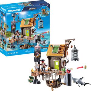 playmobil Spielset PIRATES 71792, ab 4 Jahre, Piratenhafen mit Seeräuber-Gefängnis, 165 Teile