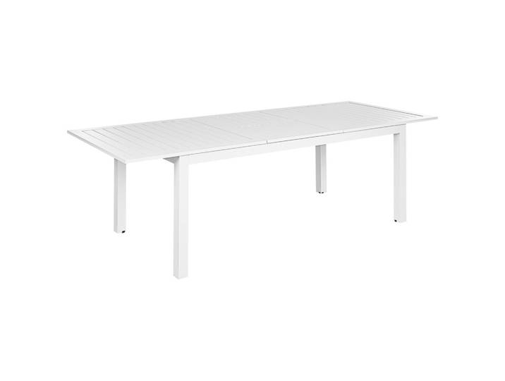 GARTENTISCH 180-240/90 cm Kunststoff Weiß Skaloma
