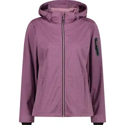 Mode&Accessoires CMP F.Illi Campagnolo CMP Damen Leichte Softshell-Jacke in Melange - Pink Fluo Melange - 38