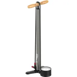 Standluftpumpe Steel HV Floor Drive grau