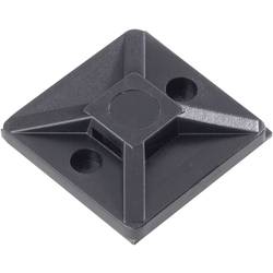 HellermannTyton MB3APT-A Befestigungssockel schraubbar, selbstklebend 151-02244 witterungsstabil Schwarz 1 St.