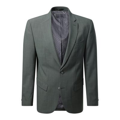 Sakko PIERRE CARDIN "Grant", Herren, Gr. 54, grün (arctic), Obermaterial: 52% Wolle WO. 43% Polyester PES. 5% Elasthan EL. Futter: 100% Polyester PES. 100% Polyester PES., uni, regular fit, Sakkos Sakko, mit Future Flex Technologie