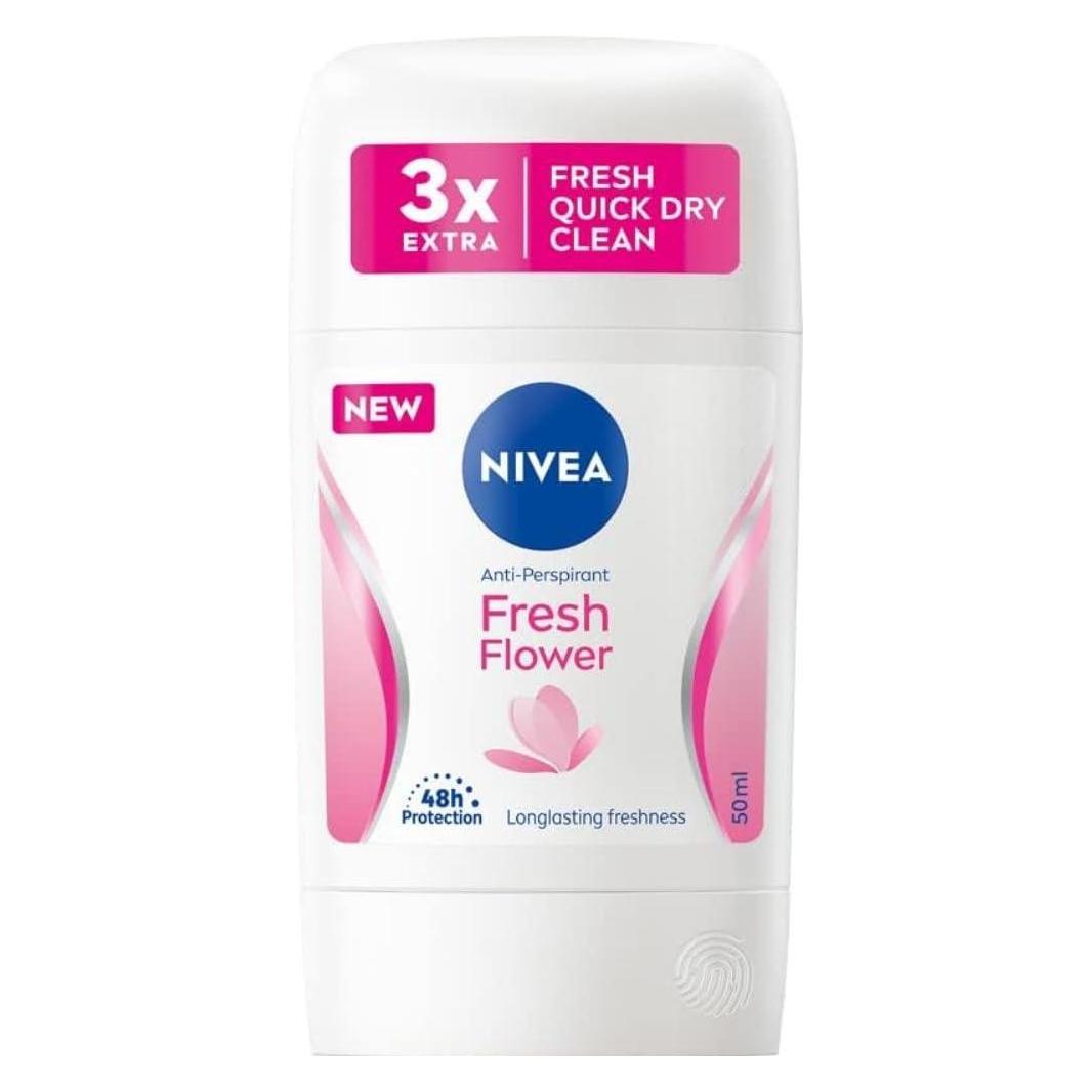 NIVEA Fresh Flower Antiperspirant Stick 50Ml (Stick, 50 g) (7508019)